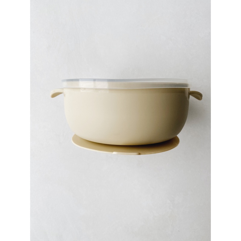 Silicone Non-slip Bowl in Oat