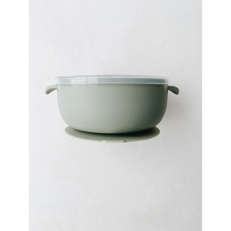Silicone Non-slip Bowl in Sage
