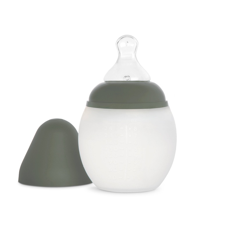 Baby Bottle 150ml Medium Flow | Kaki