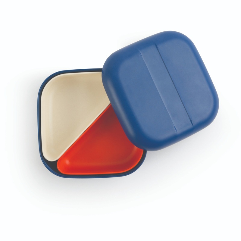 Bamboo Square Bento Lunch Box | Royal Blue