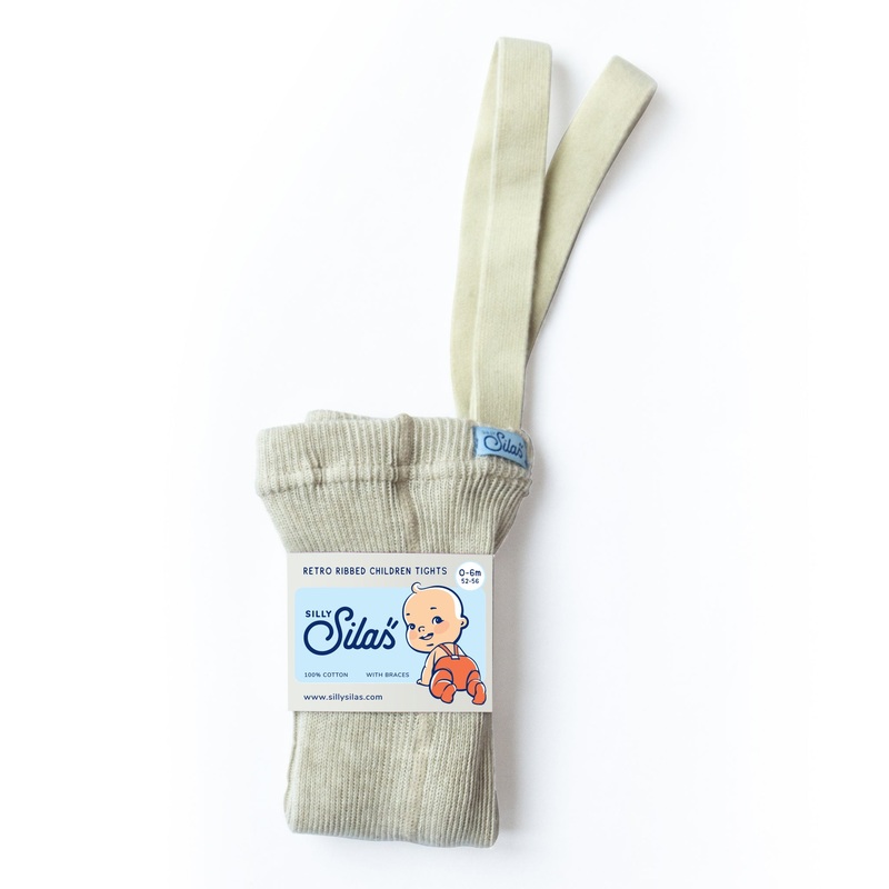Footed Tights Cream Blend