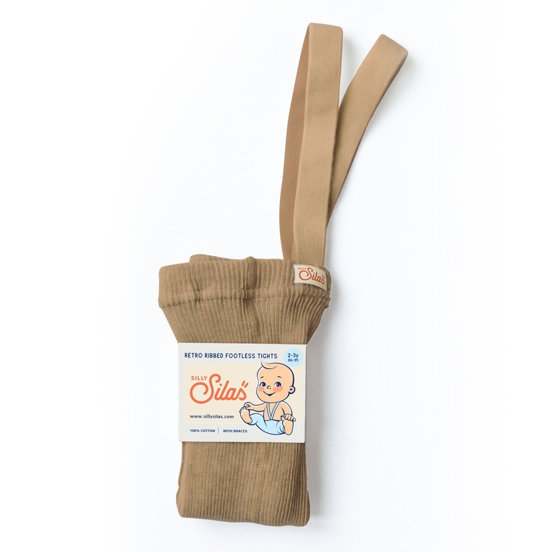 Footless Tights Light Brown