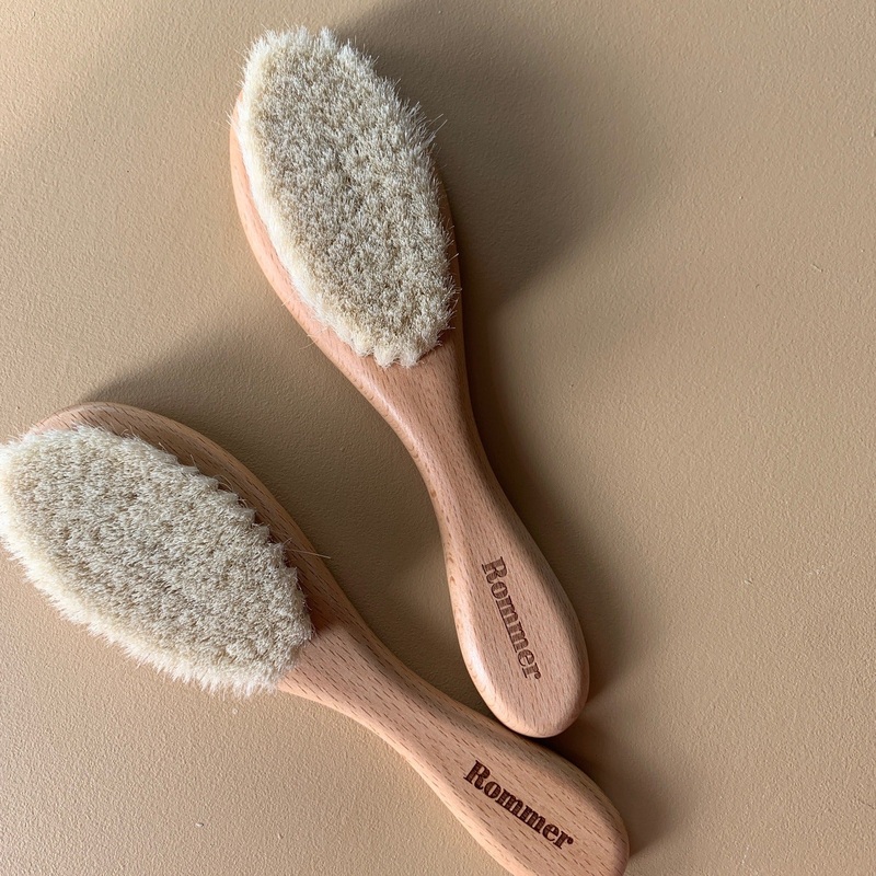 Goats Hair Baby Brush