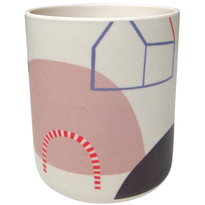 Happy Little Hills Bamboo Cup