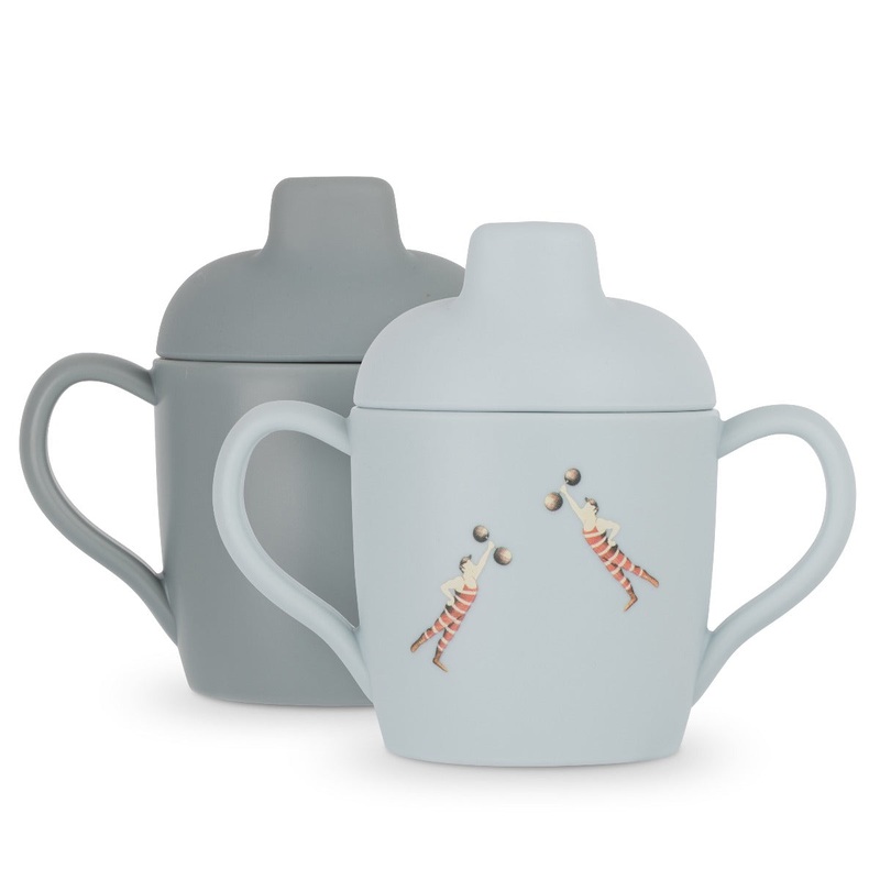 2 Pack Sippy Cup | Strong Man/Quarry Blue