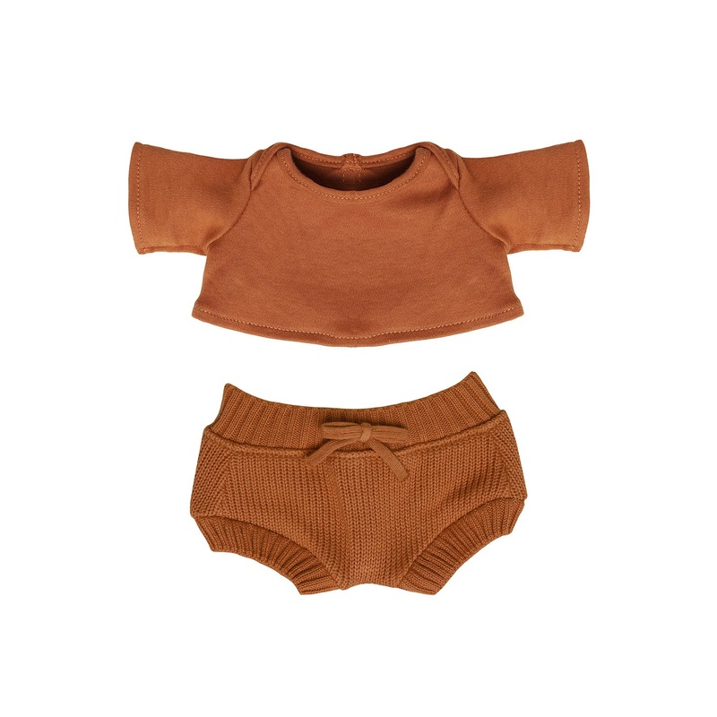 Olli Ella Dinkum Doll Snuggly Set | Toffee