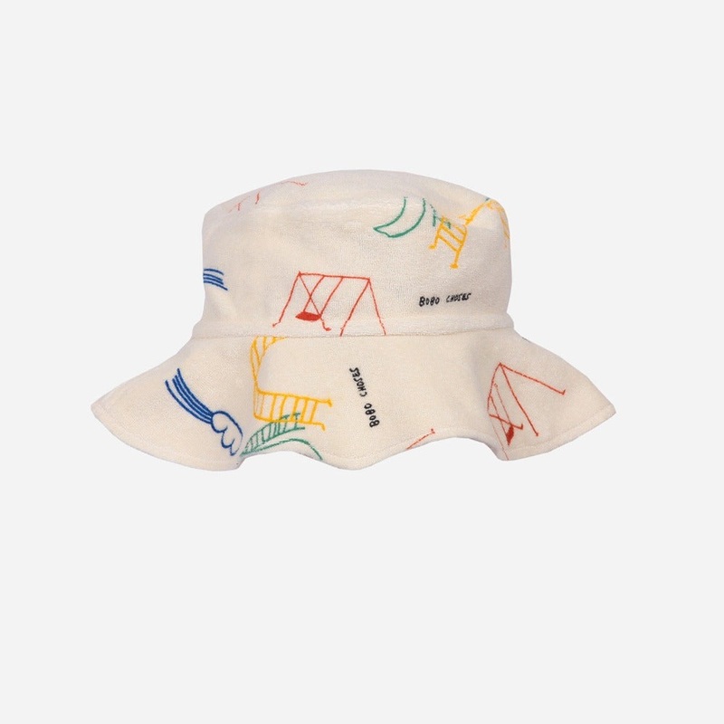 Playground Print Sun Hat