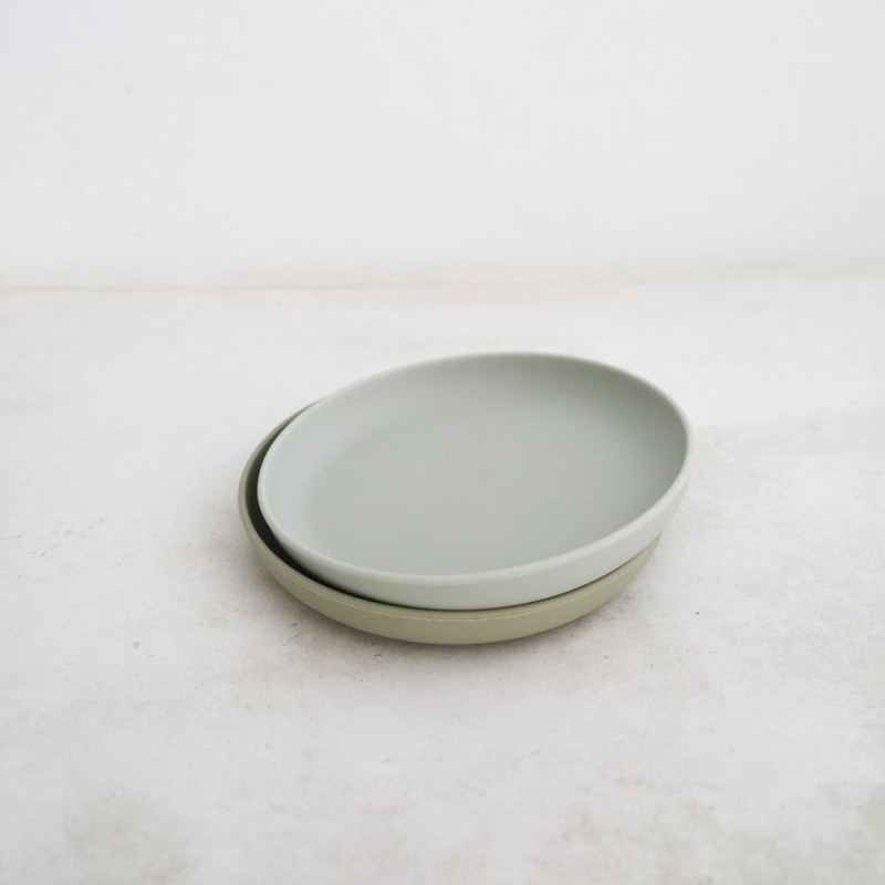 Rommer Silicone Plate Set – Cloud/Oyster