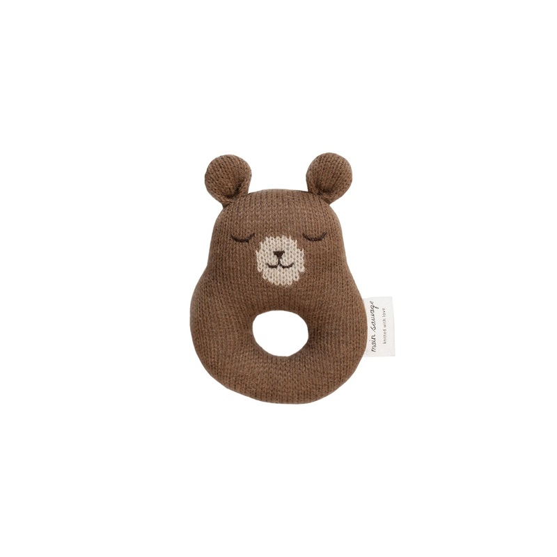Teddy Rattle by Main Sauvage