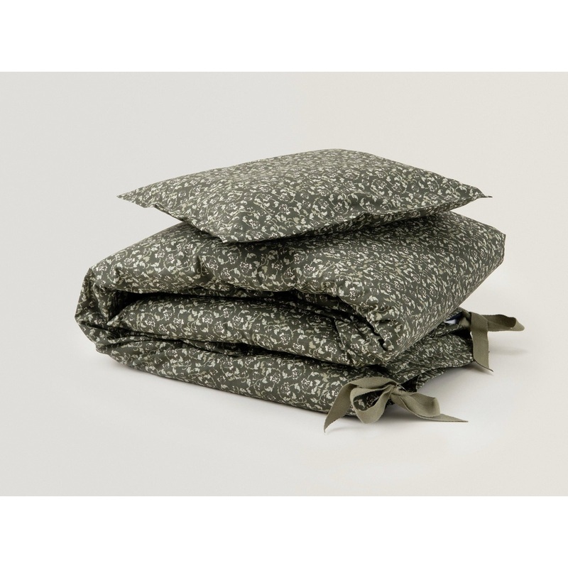 Floral Moss Junior Bed Set