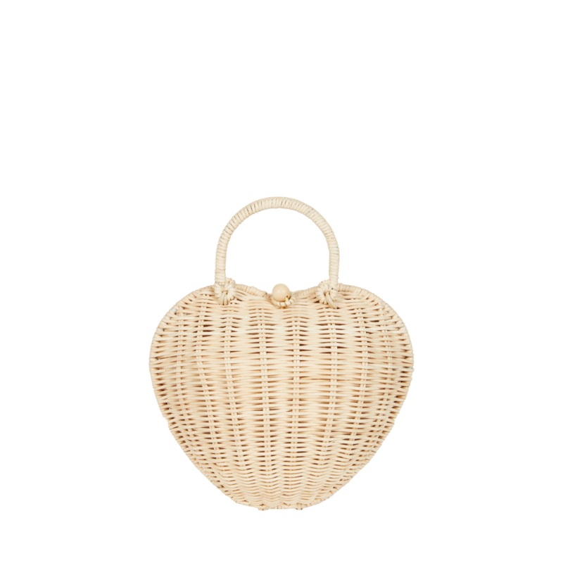 Olli Ella Rattan Luvya Bag | Straw