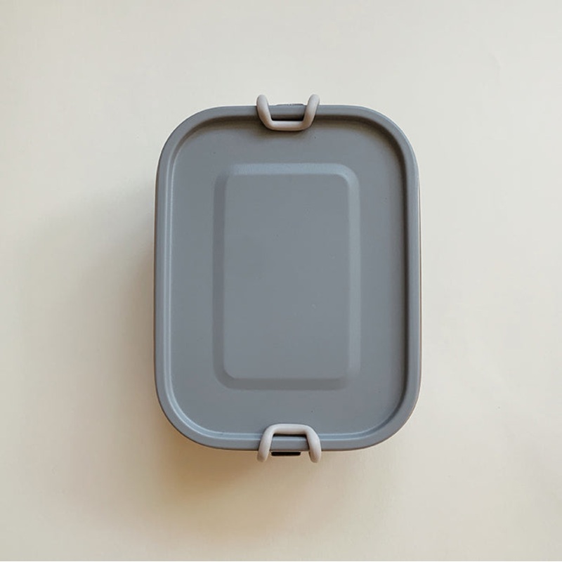 Stainless Steel Lunch Box w. Removable Divider | Ocean