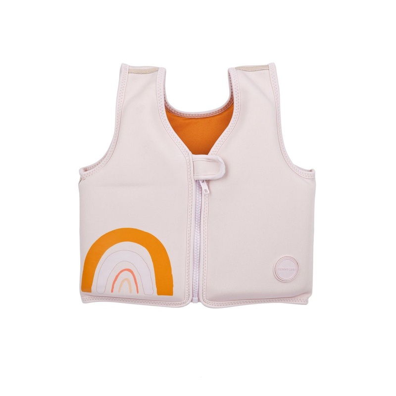 Swim Vest Desert Palms | Powder Pink 2-3Y