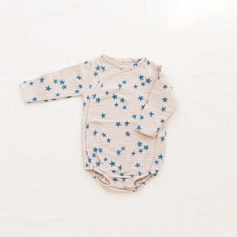 Wrap Onesie | Ocean Shooting Stars