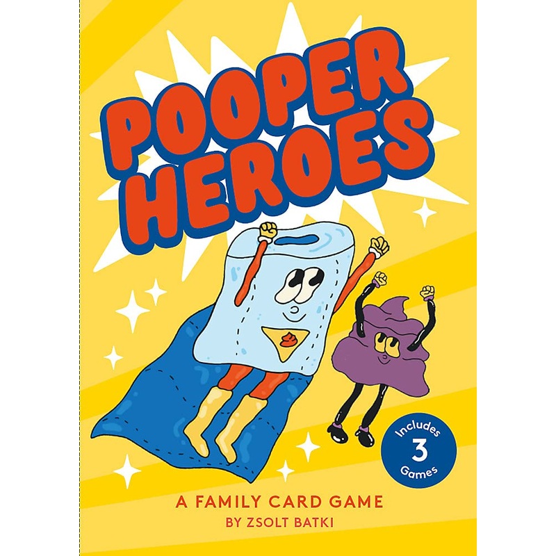 Pooper Heroes | A Family Card Game