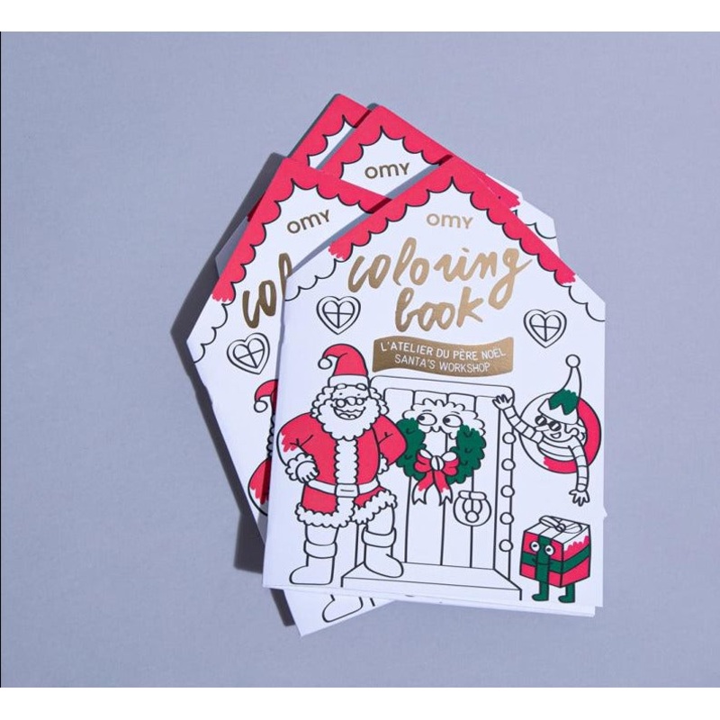 Santa’s Workshop Coloring Book