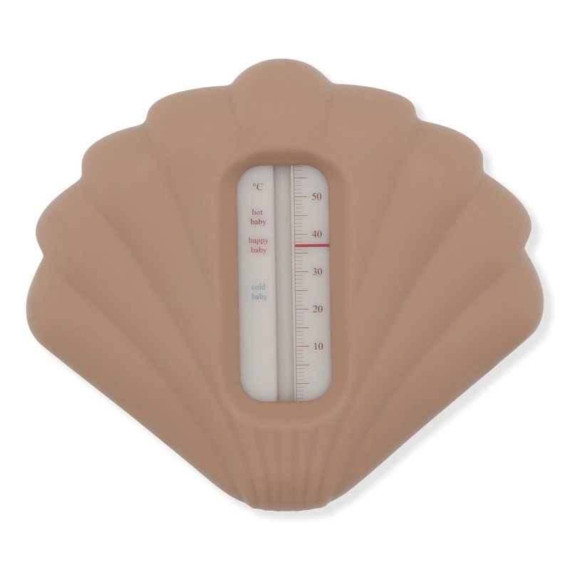 Shell Silicone Bath Thermometer | Blush
