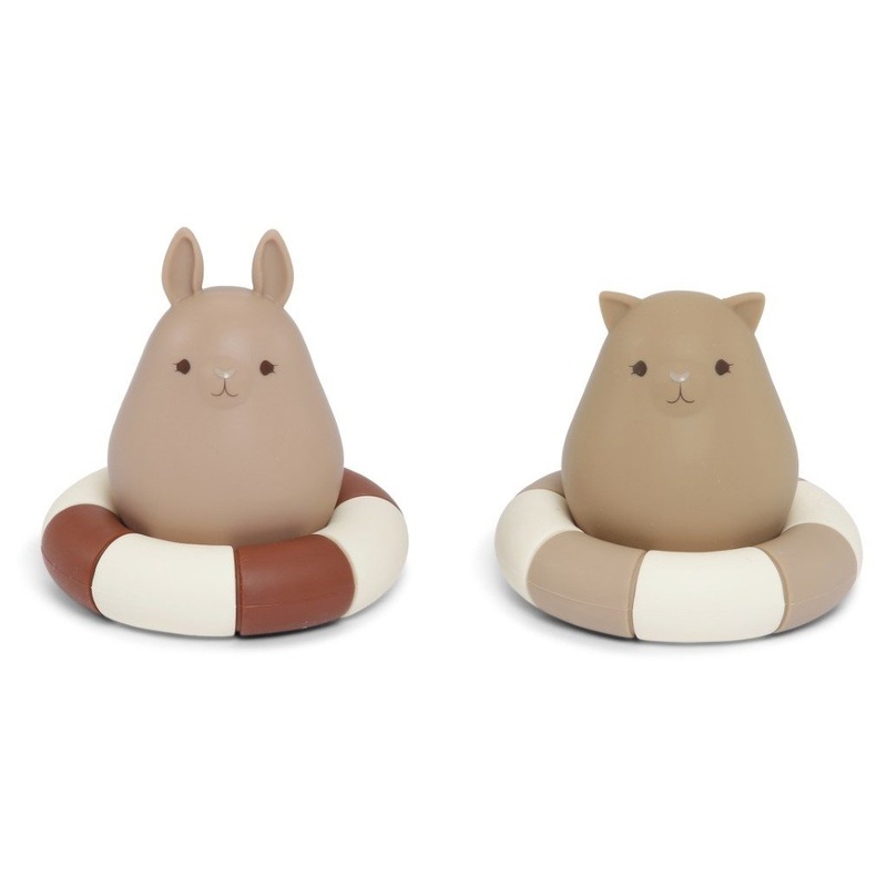 Silicone Water Toys Swim Ring 2-PACK | Bark & Almond
