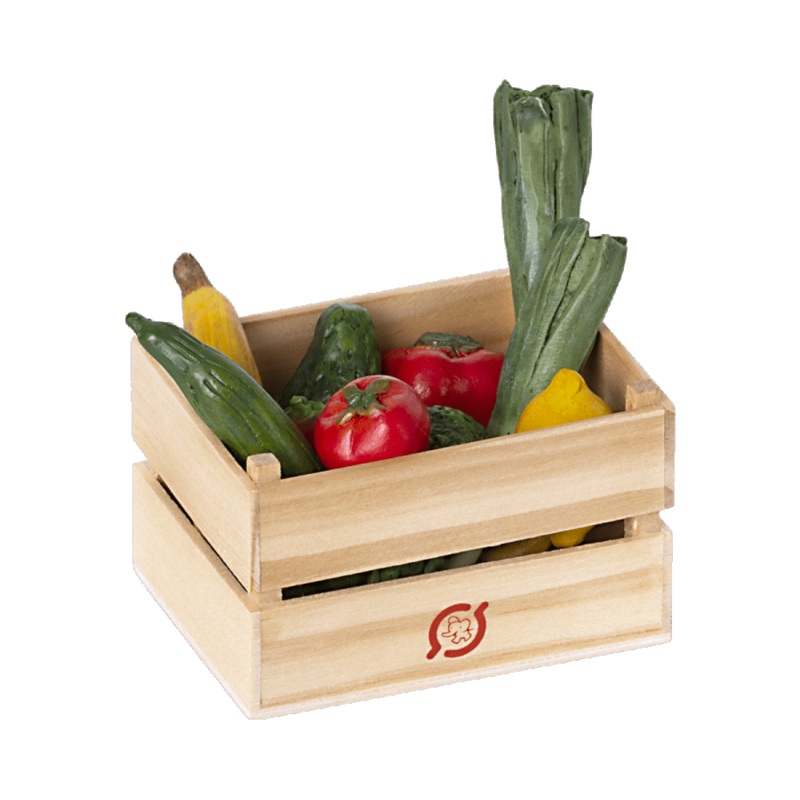 Veggies & Fruits Wooden Box Sets