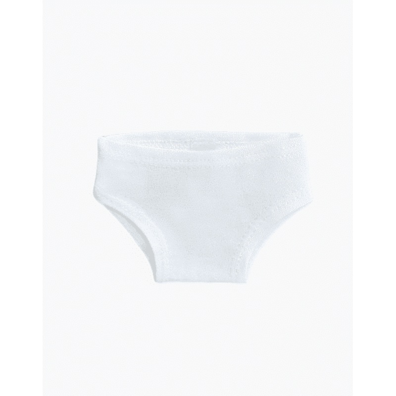Gordis Cotton Briefs | Off White for Minikane x Gordis Dolls