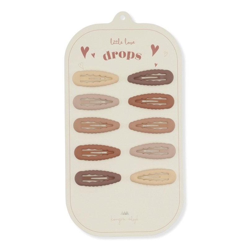Junior Hairclip Scallop Pack of 10 | Rosie Shades