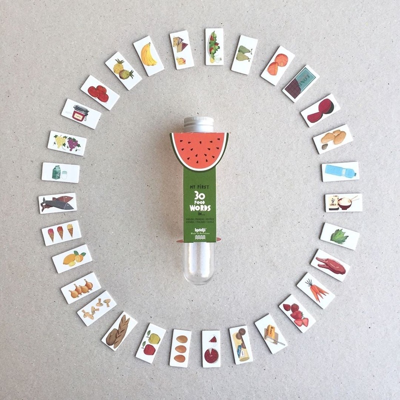 Micro Food Dictionary in 5 Languages