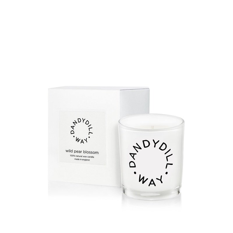 Wild Pear Blossom Room Candle 235g by Dandydill Way