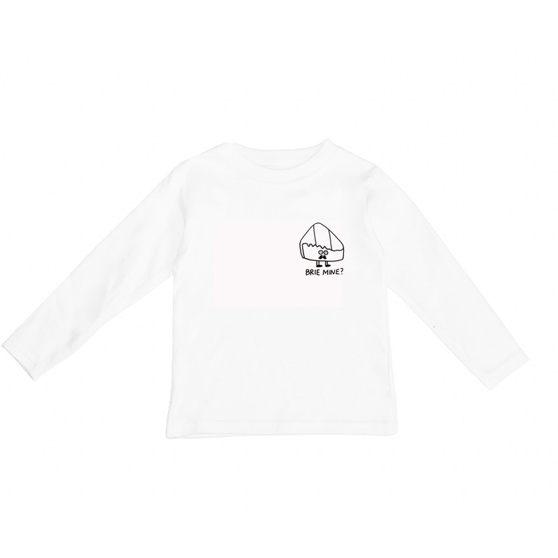 Brie Mine Long Sleeve Tee by Wexbaby