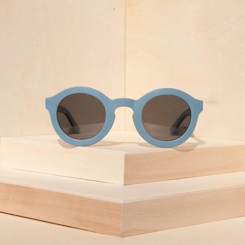Cream Children Sunglasses | Blueberry
