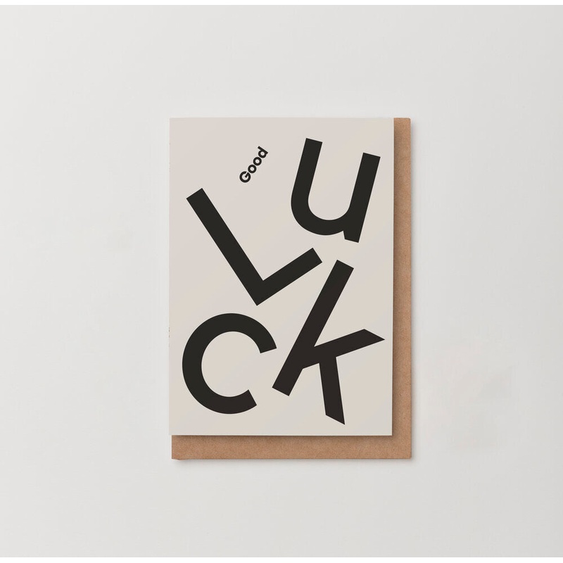 ‘Good Luck’ Card