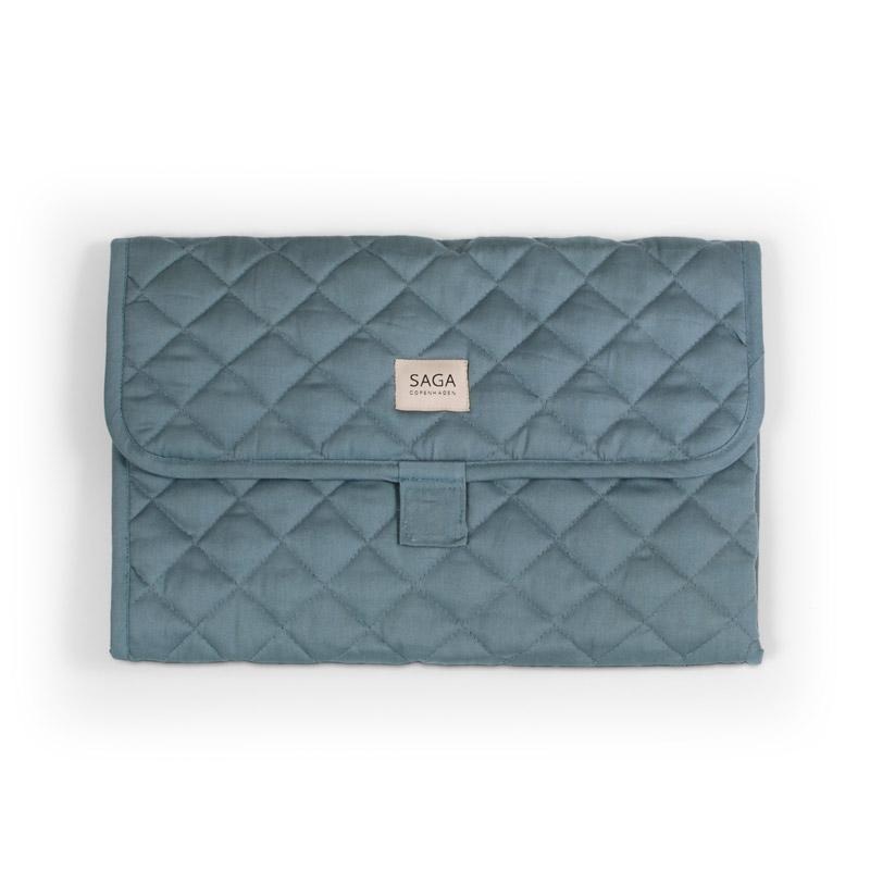Organic Changing Quilt Pad | Stormy Sea