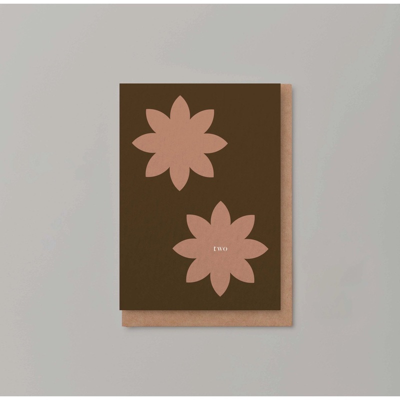 ‘TWO’ Nature Birthday Card