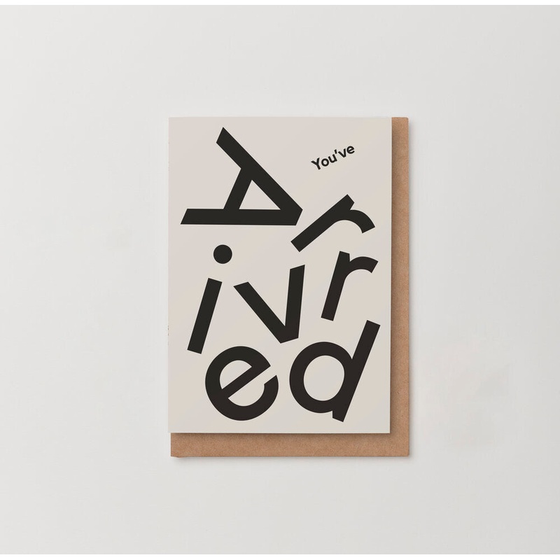 ‘You’ve Arrived’ New Baby Card