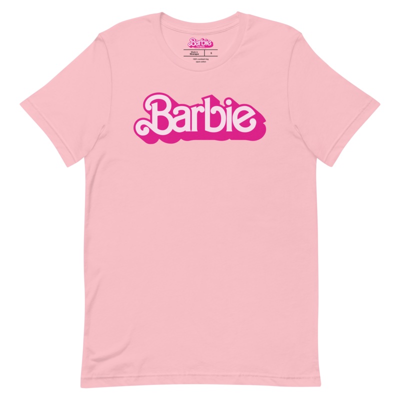 Barbie The Movie Logo Pink Tee