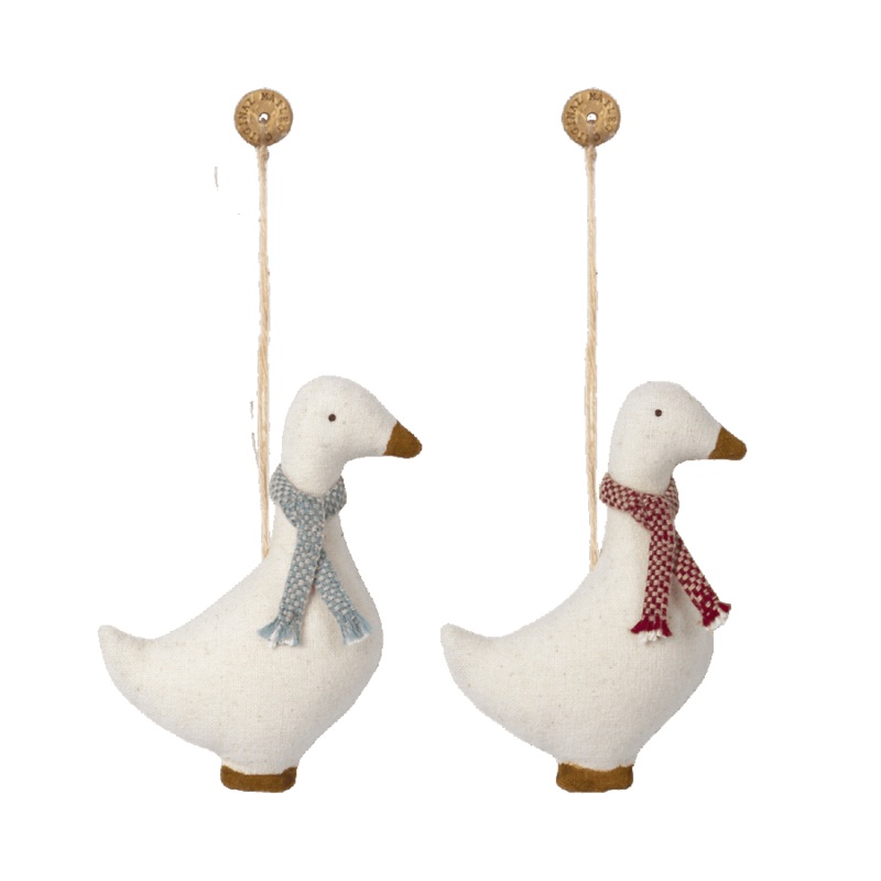 Goose Ornament Set