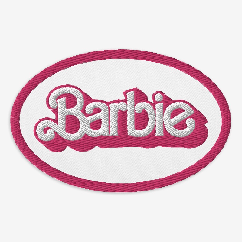 Barbie Logo Patch  Barbie The Movie