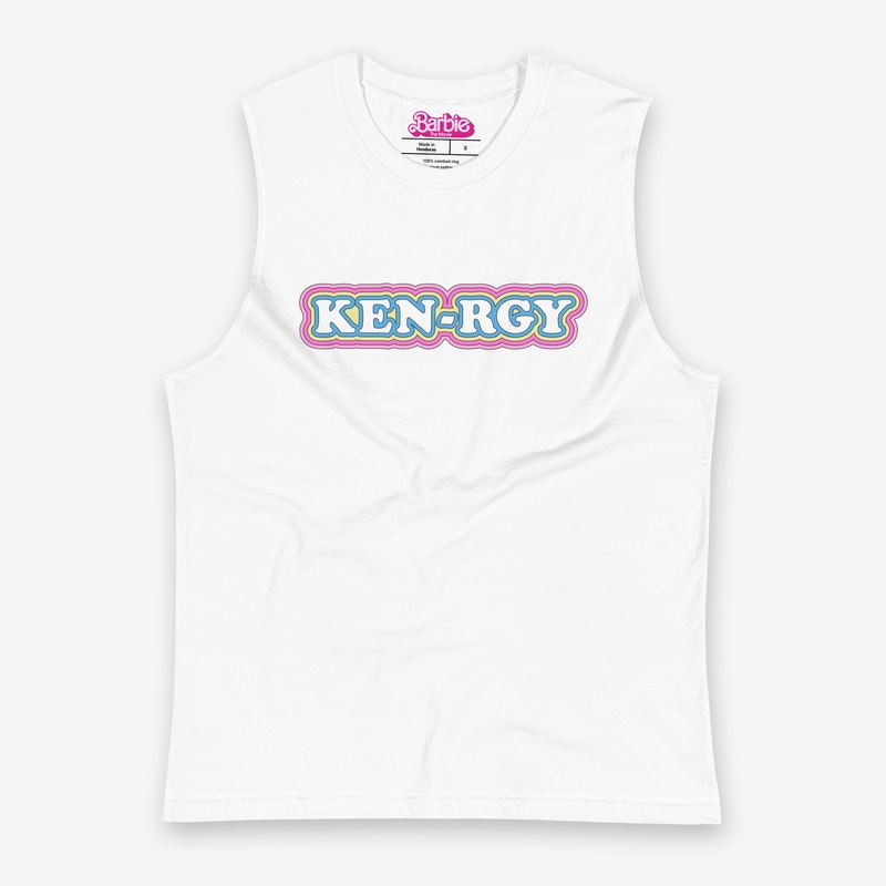 Barbie The Movie KEN-RGY Muscle Tee