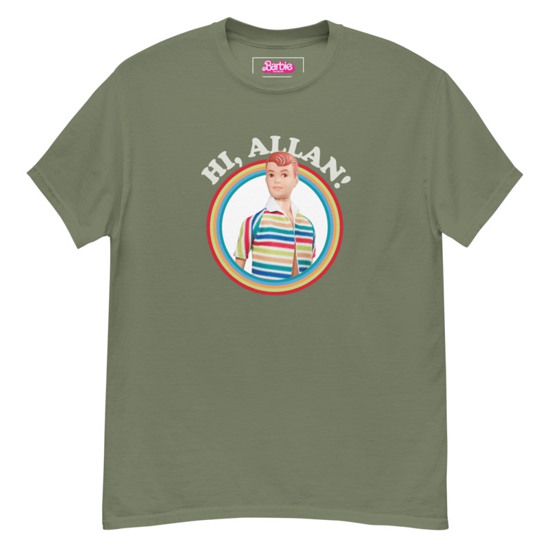 Hi Allan Doll T-shirt  Barbie The Movie