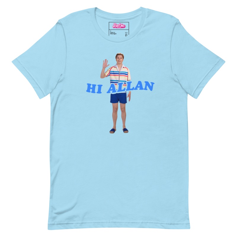 Hi Allan T-shirt  Barbie The Movie