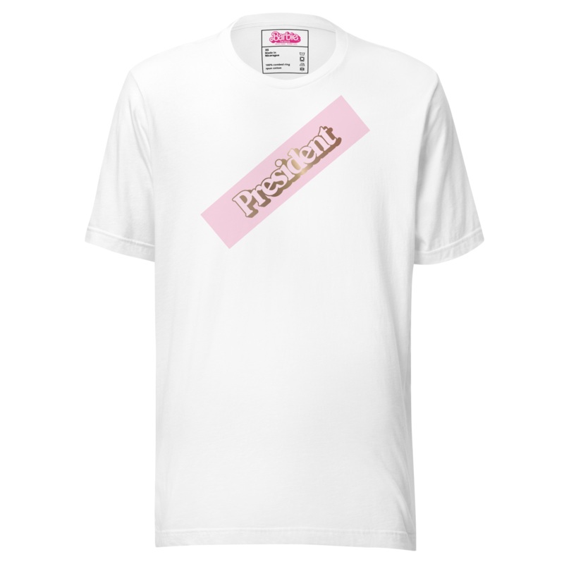 President Barbie T-shirt – Barbie the Movie