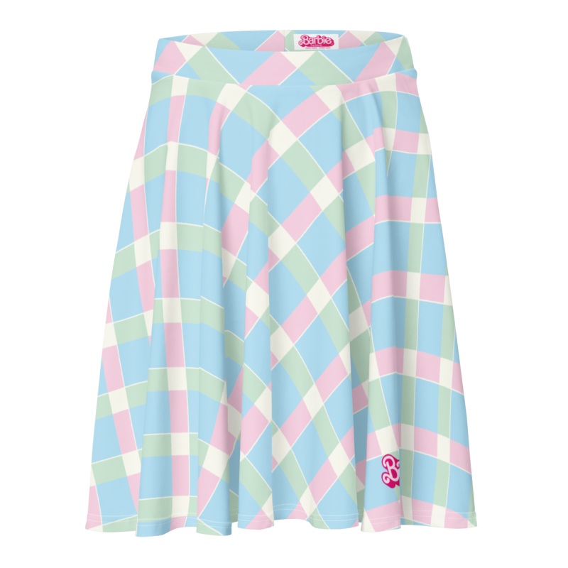 Printed Plaid Barbie Skirt – Barbie the Movie