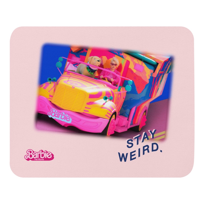 Stay Weird Mouse Pad  Barbie The Movie