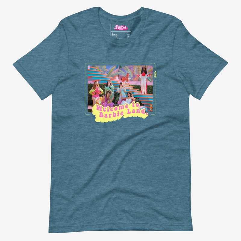 Welcome to Barbie Land T-shirt  Barbie The Movie