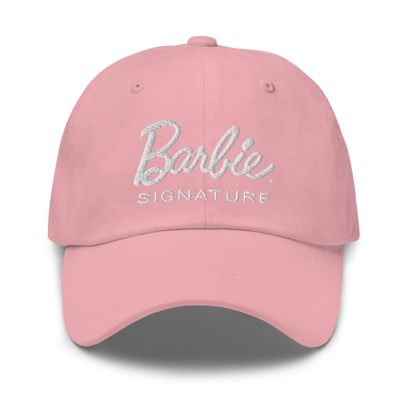 Barbie Signature Logo Pink Dad Hat