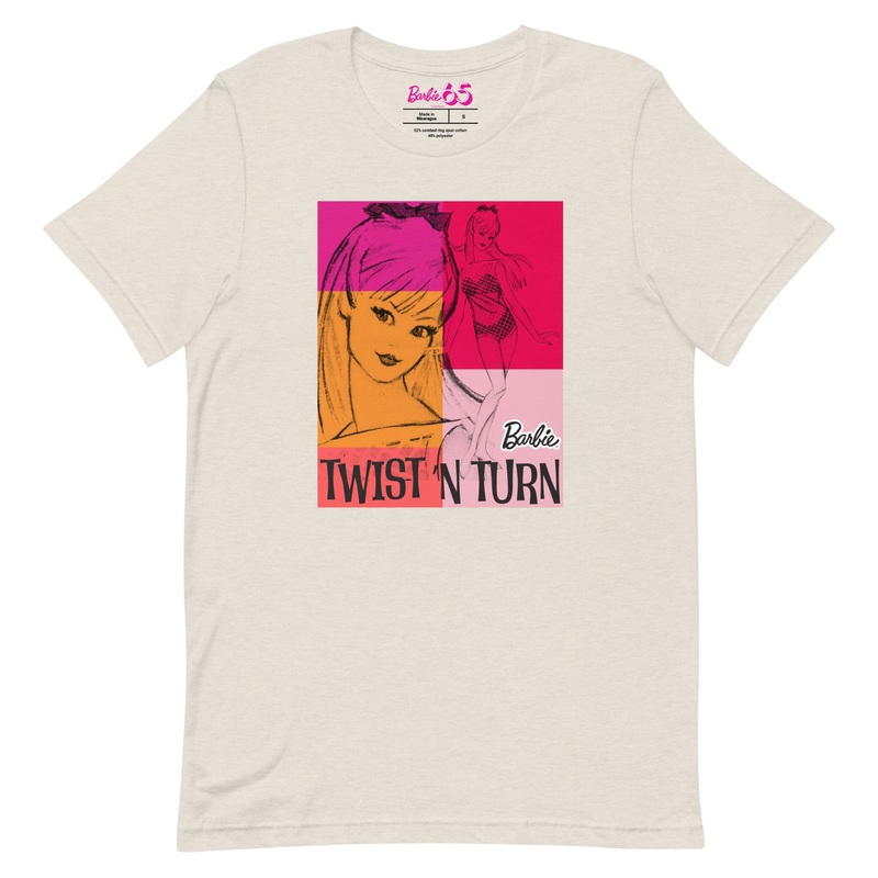 Barbie 1960’s Twist N’ Turn Colorbock T-Shirt