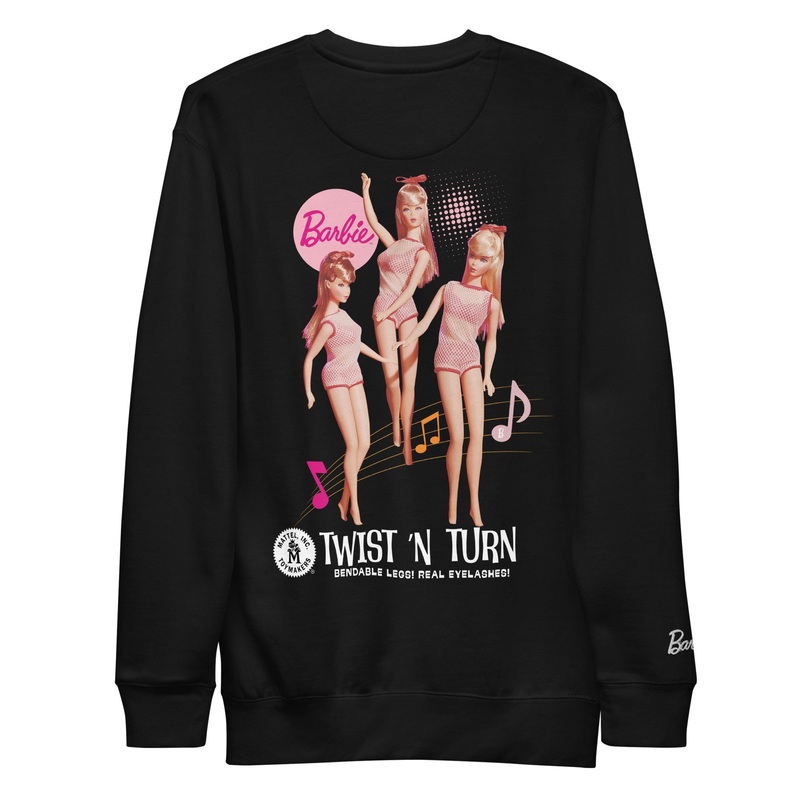 Barbie 1960’s Twist N’ Turn Embroidered Sweatshirt