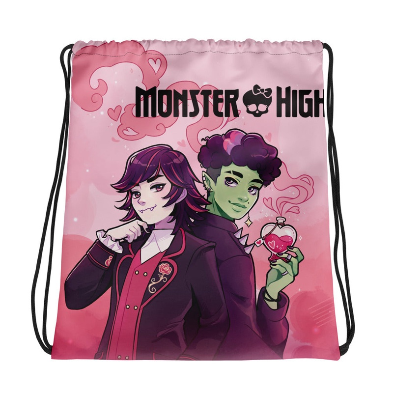 Monster High Pride Kieran & Spelldon Drawstring Bag (Cli Godfried)