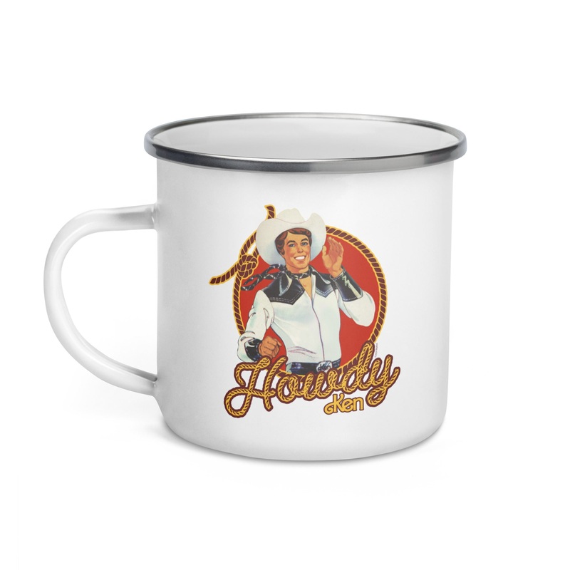 Barbie 1980’s Howdy Ken Camper Mug
