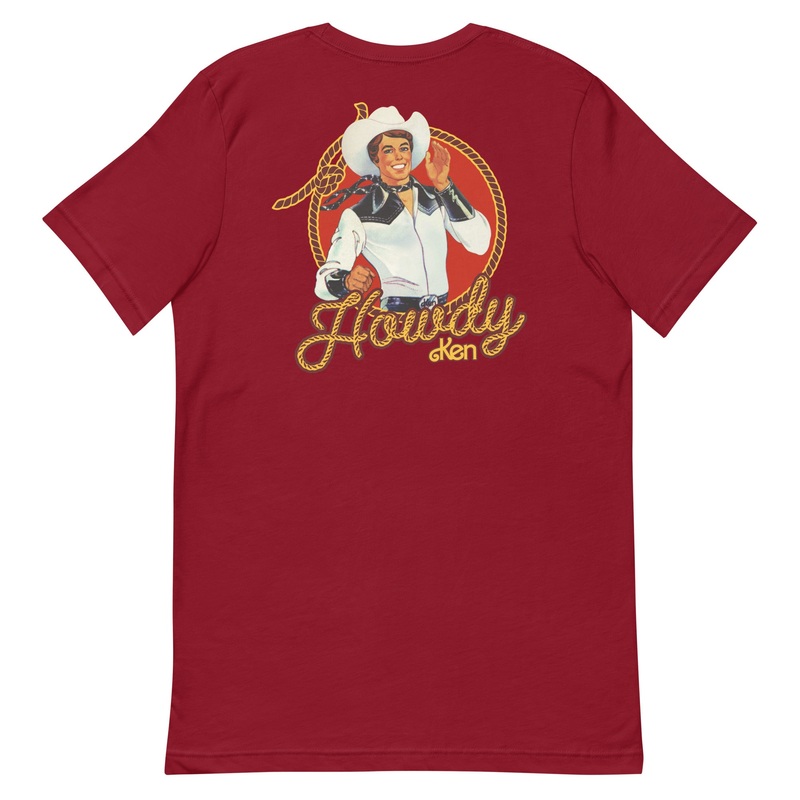 Barbie 1980’s Howdy Ken Red T-Shirt