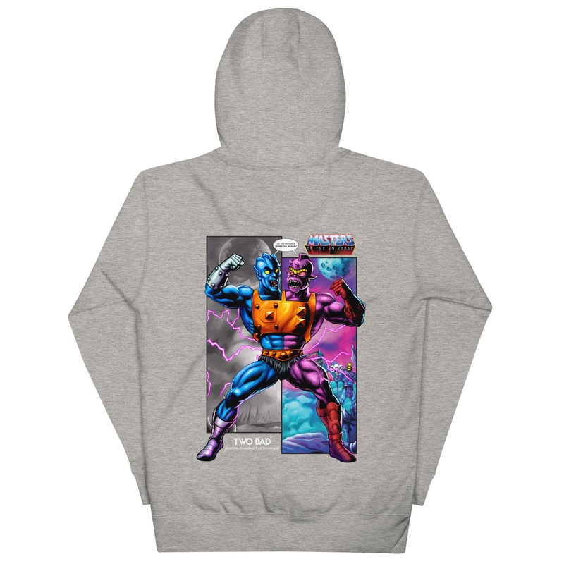 Masters of the Universe Two Bad Grey Hoodie